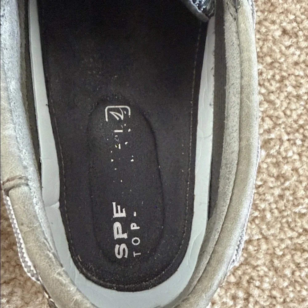 Sperry Men’s Classic Boat Shoes- Top Slider Billfish 3-Eye Grey- Men’s size 10M